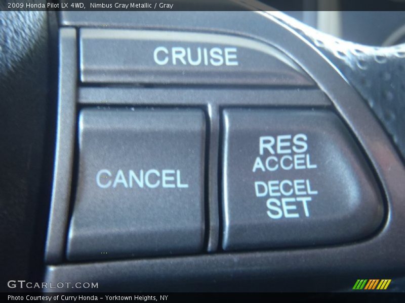Nimbus Gray Metallic / Gray 2009 Honda Pilot LX 4WD