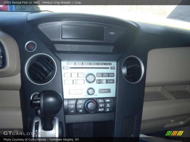Nimbus Gray Metallic / Gray 2009 Honda Pilot LX 4WD