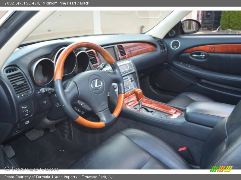 Black Interior - 2002 SC 430 
