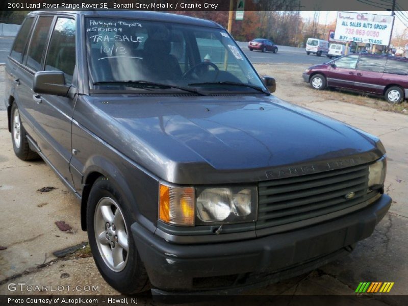 Bonatti Grey Metallic / Granite Grey 2001 Land Rover Range Rover SE