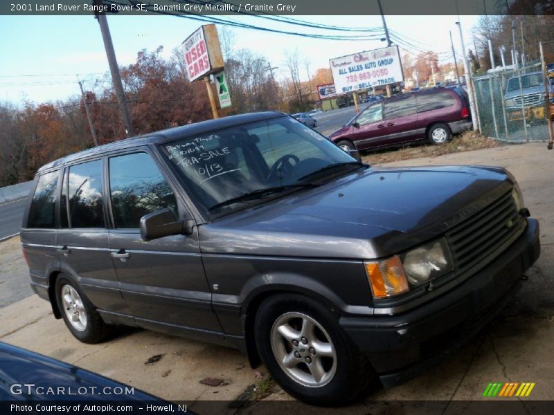 Bonatti Grey Metallic / Granite Grey 2001 Land Rover Range Rover SE