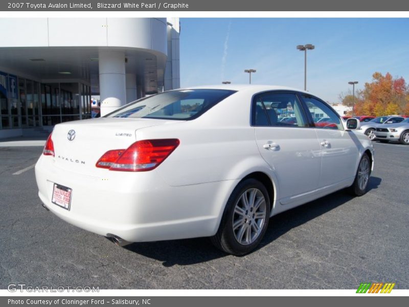 Blizzard White Pearl / Graphite 2007 Toyota Avalon Limited