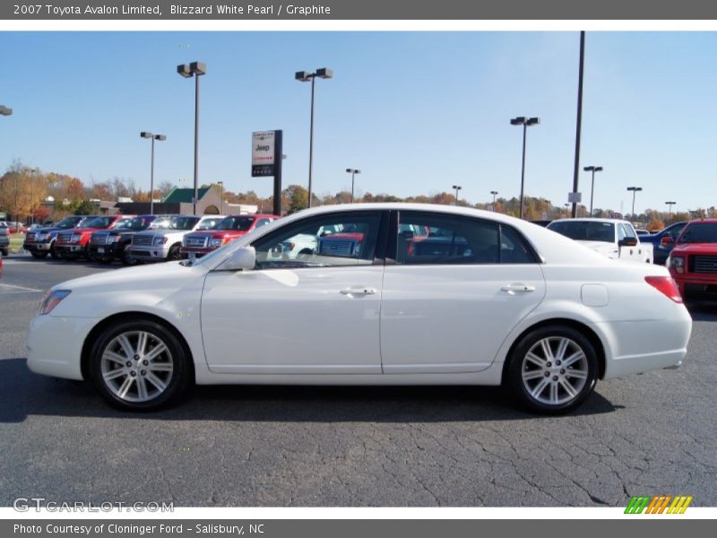 Blizzard White Pearl / Graphite 2007 Toyota Avalon Limited