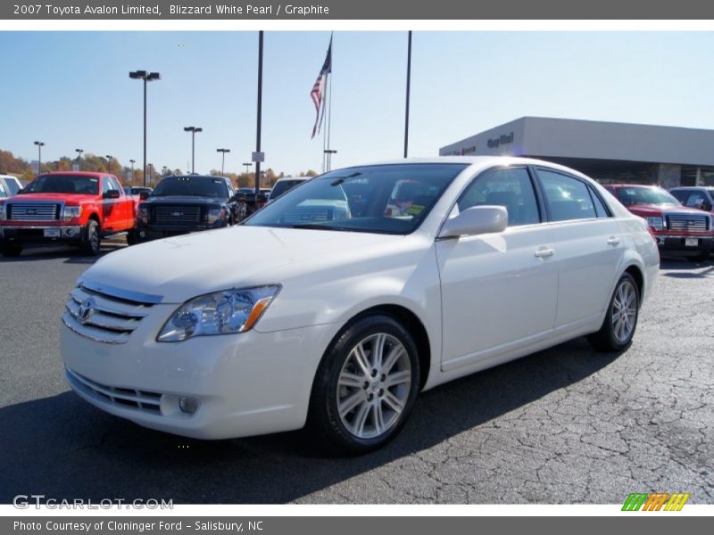 Blizzard White Pearl / Graphite 2007 Toyota Avalon Limited