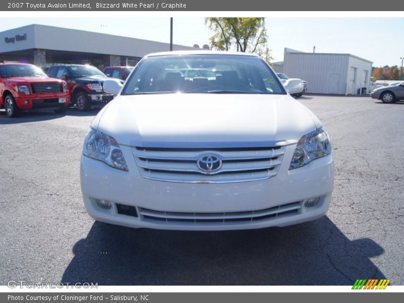 Blizzard White Pearl / Graphite 2007 Toyota Avalon Limited