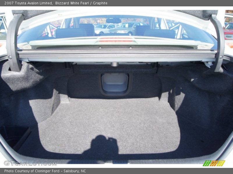 Blizzard White Pearl / Graphite 2007 Toyota Avalon Limited