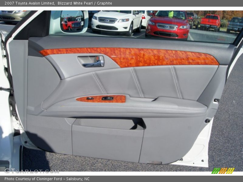 Blizzard White Pearl / Graphite 2007 Toyota Avalon Limited