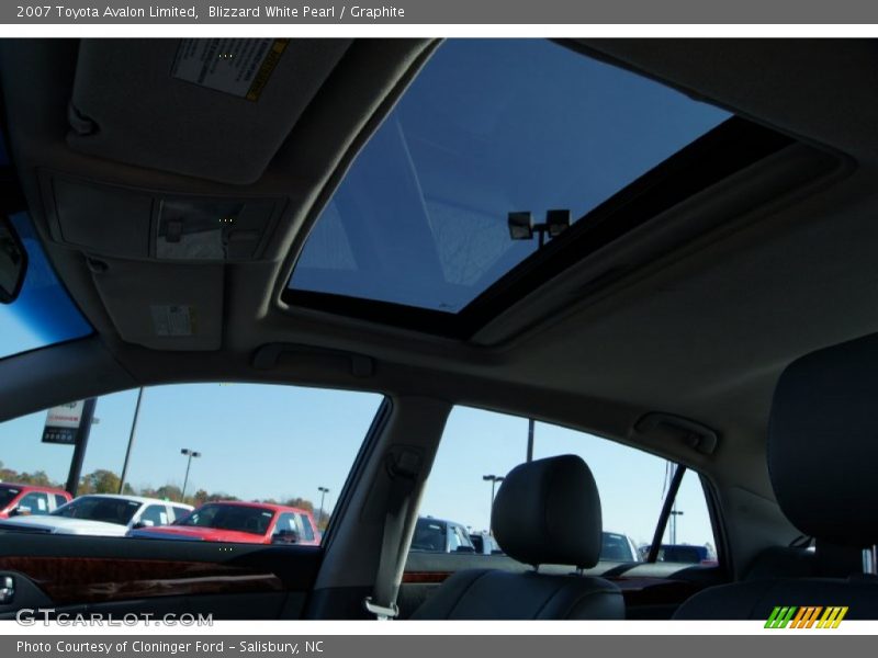 Blizzard White Pearl / Graphite 2007 Toyota Avalon Limited