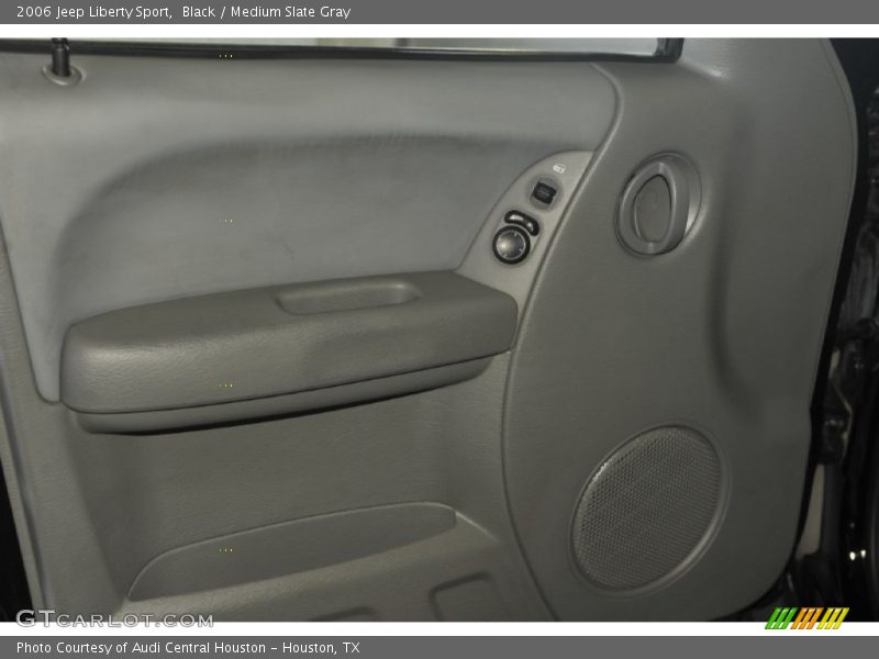 Black / Medium Slate Gray 2006 Jeep Liberty Sport