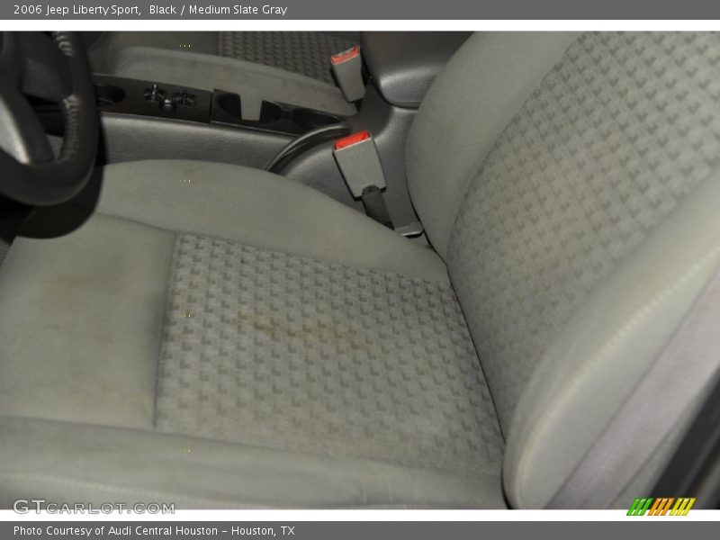 Black / Medium Slate Gray 2006 Jeep Liberty Sport