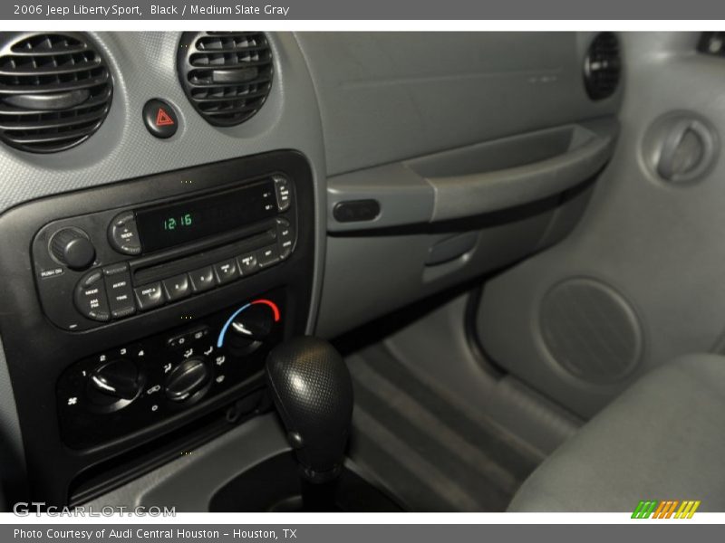 Black / Medium Slate Gray 2006 Jeep Liberty Sport