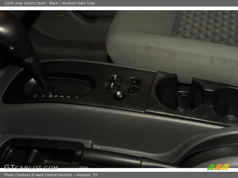 Black / Medium Slate Gray 2006 Jeep Liberty Sport
