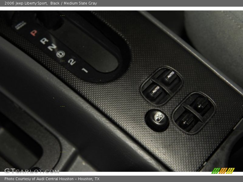 Black / Medium Slate Gray 2006 Jeep Liberty Sport