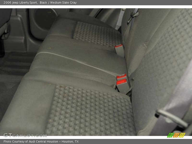 Black / Medium Slate Gray 2006 Jeep Liberty Sport