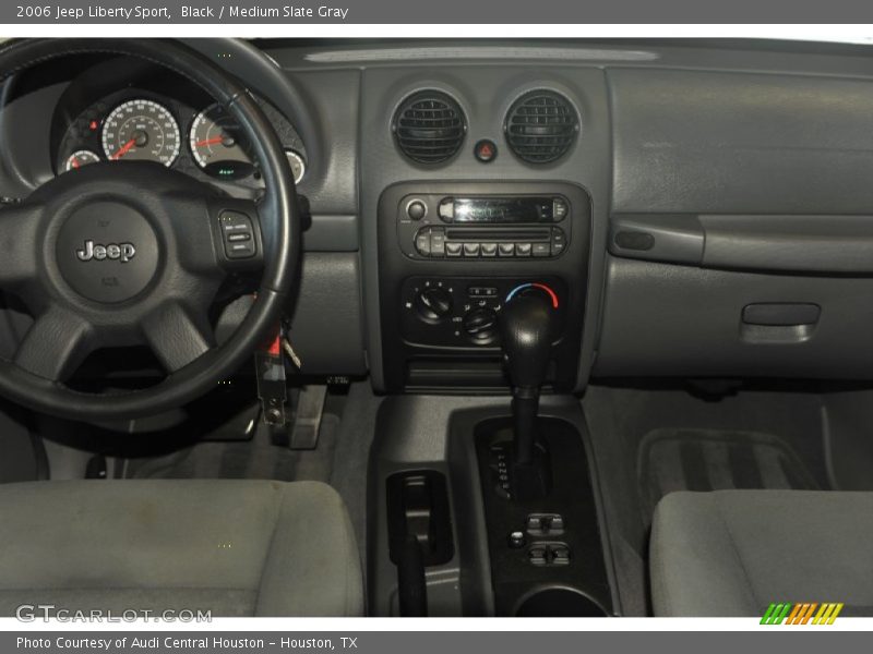 Black / Medium Slate Gray 2006 Jeep Liberty Sport