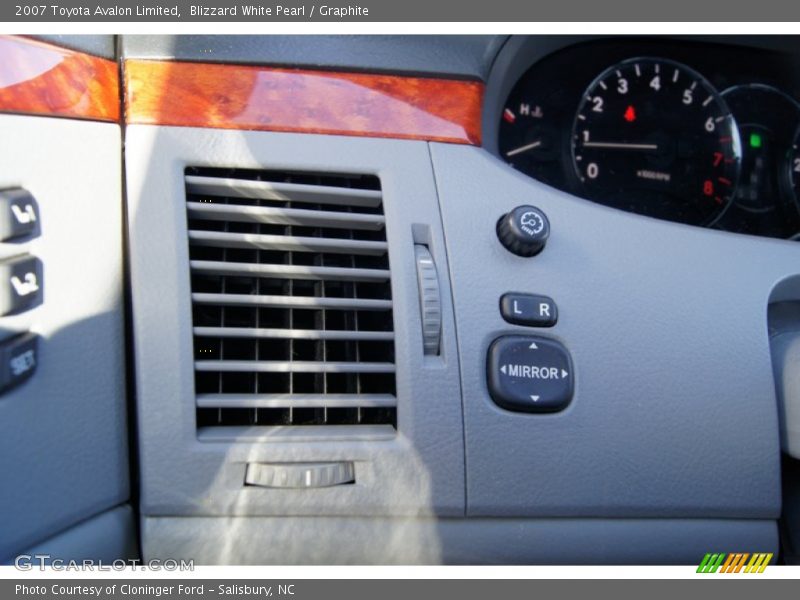 Blizzard White Pearl / Graphite 2007 Toyota Avalon Limited