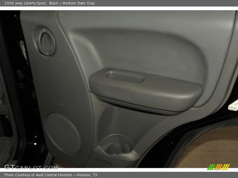 Black / Medium Slate Gray 2006 Jeep Liberty Sport