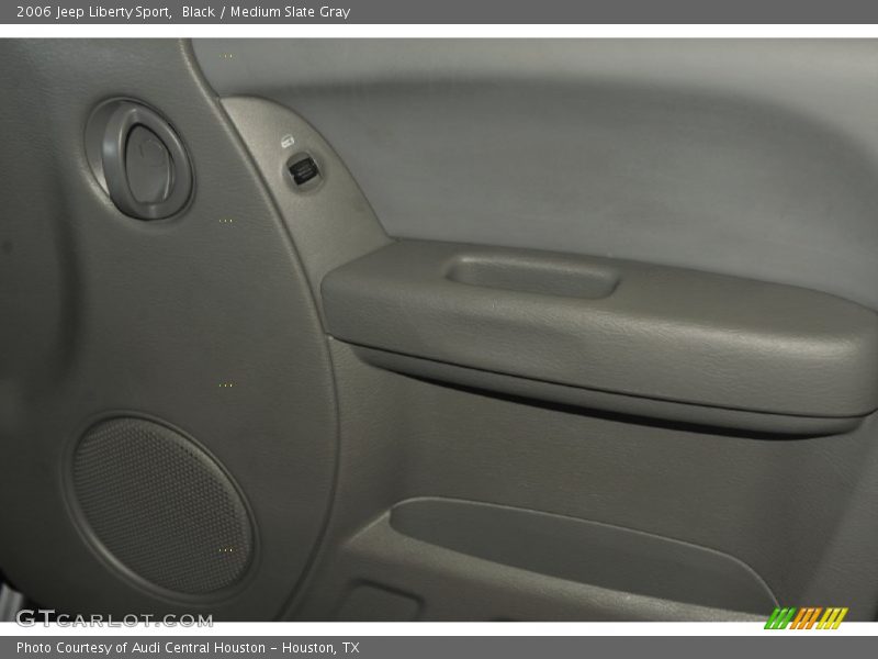 Black / Medium Slate Gray 2006 Jeep Liberty Sport