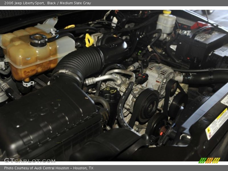 Black / Medium Slate Gray 2006 Jeep Liberty Sport