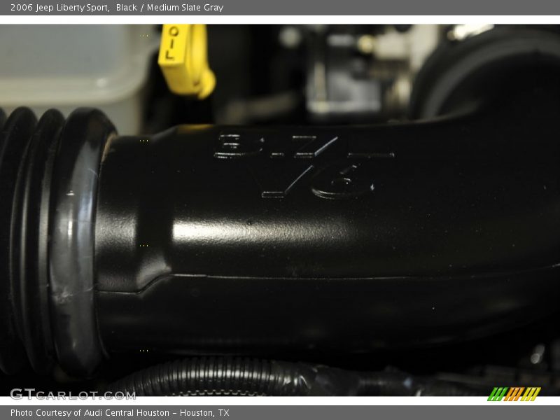 Black / Medium Slate Gray 2006 Jeep Liberty Sport