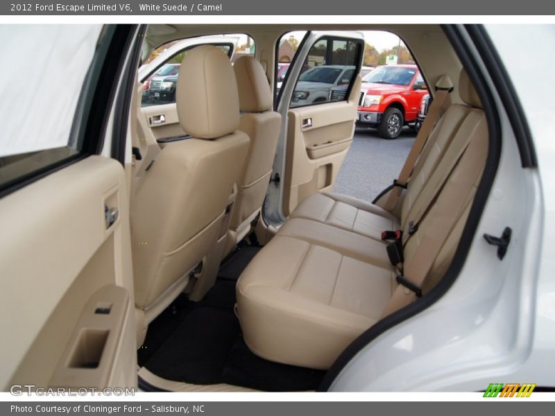 White Suede / Camel 2012 Ford Escape Limited V6