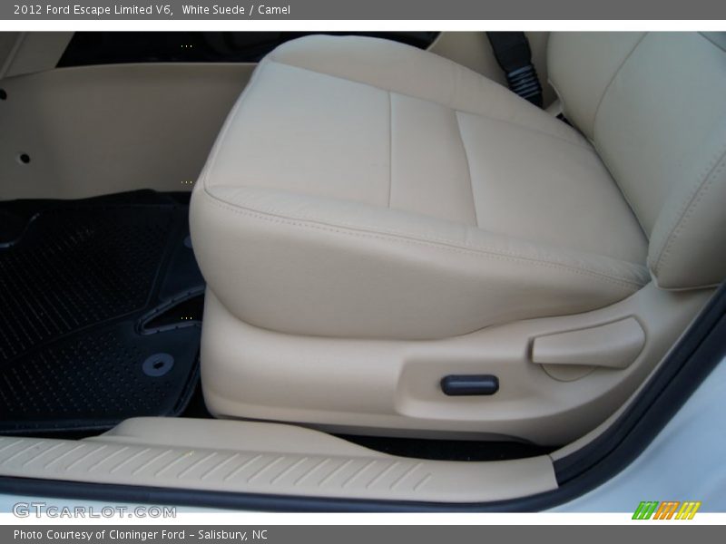 White Suede / Camel 2012 Ford Escape Limited V6