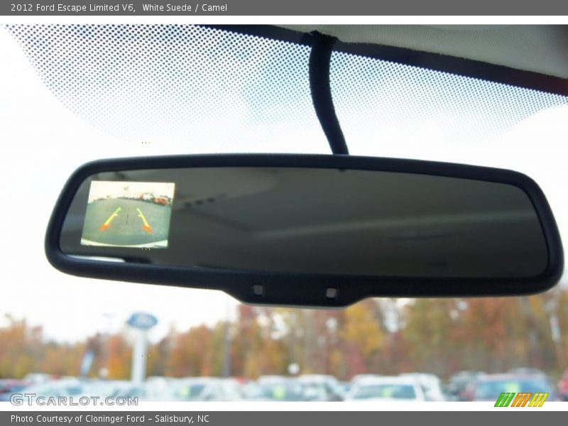 White Suede / Camel 2012 Ford Escape Limited V6