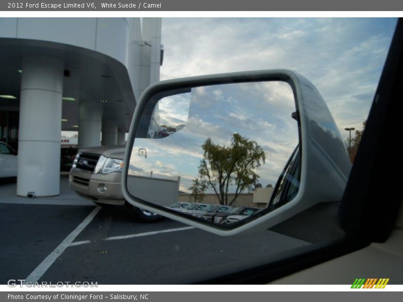 White Suede / Camel 2012 Ford Escape Limited V6