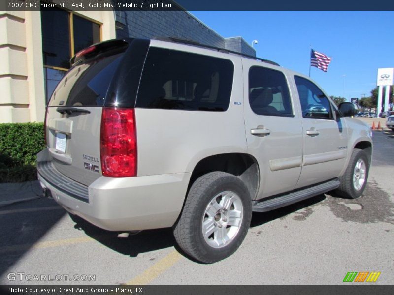 Gold Mist Metallic / Light Tan 2007 GMC Yukon SLT 4x4