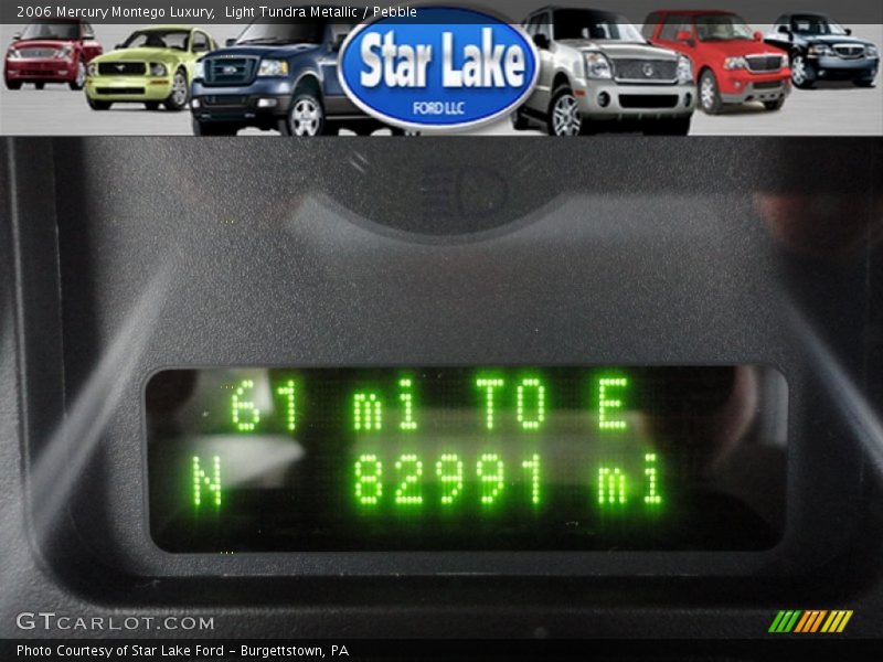 Light Tundra Metallic / Pebble 2006 Mercury Montego Luxury