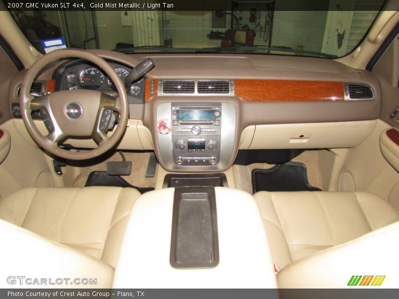 Gold Mist Metallic / Light Tan 2007 GMC Yukon SLT 4x4