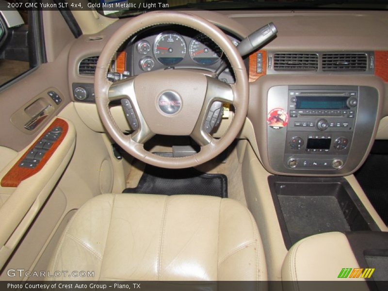 Gold Mist Metallic / Light Tan 2007 GMC Yukon SLT 4x4