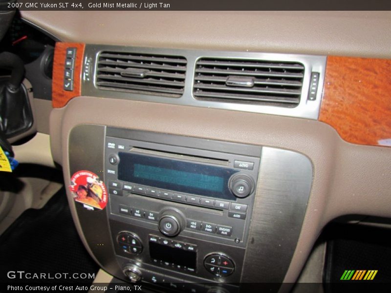 Gold Mist Metallic / Light Tan 2007 GMC Yukon SLT 4x4