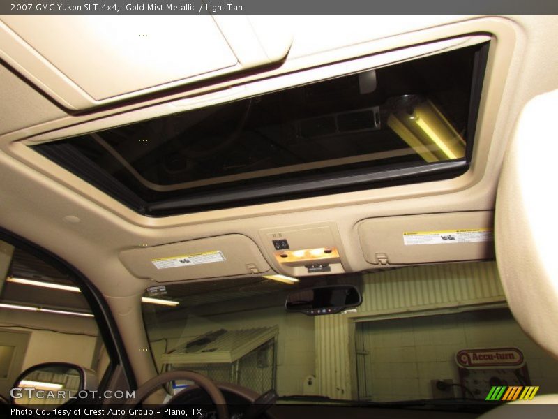 Gold Mist Metallic / Light Tan 2007 GMC Yukon SLT 4x4