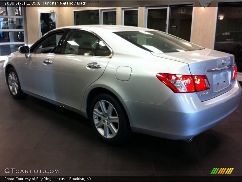 Tungsten Metallic / Black 2008 Lexus ES 350