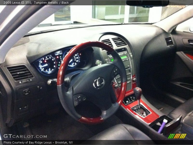 Tungsten Metallic / Black 2008 Lexus ES 350