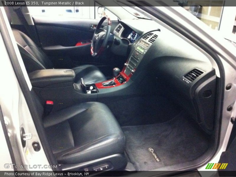 Tungsten Metallic / Black 2008 Lexus ES 350