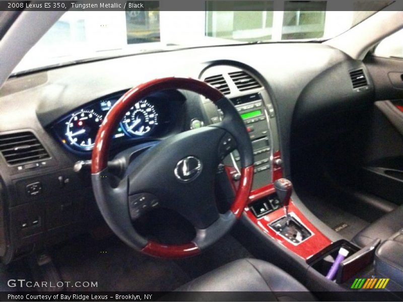Tungsten Metallic / Black 2008 Lexus ES 350