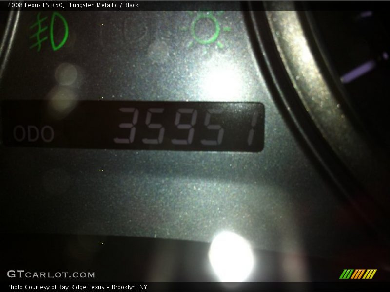Tungsten Metallic / Black 2008 Lexus ES 350