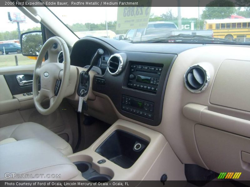 Redfire Metallic / Medium Parchment 2006 Ford Expedition Eddie Bauer
