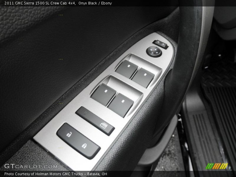 Onyx Black / Ebony 2011 GMC Sierra 1500 SL Crew Cab 4x4