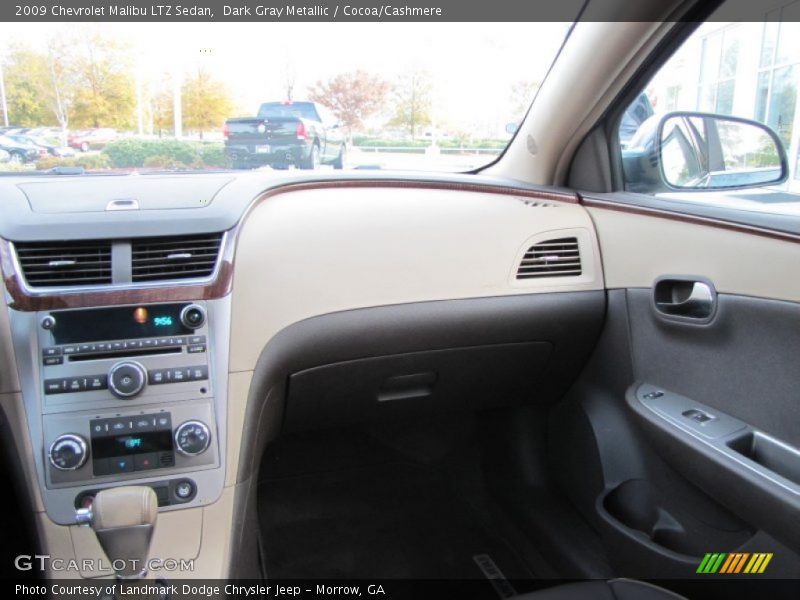 Dark Gray Metallic / Cocoa/Cashmere 2009 Chevrolet Malibu LTZ Sedan