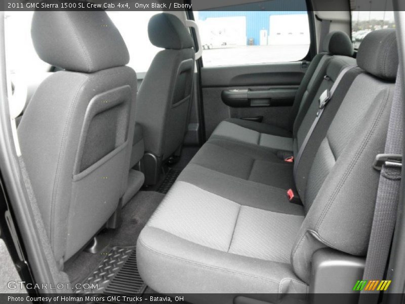 Onyx Black / Ebony 2011 GMC Sierra 1500 SL Crew Cab 4x4