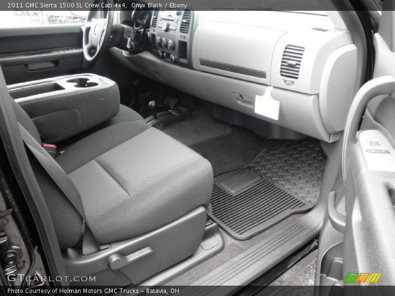 Onyx Black / Ebony 2011 GMC Sierra 1500 SL Crew Cab 4x4