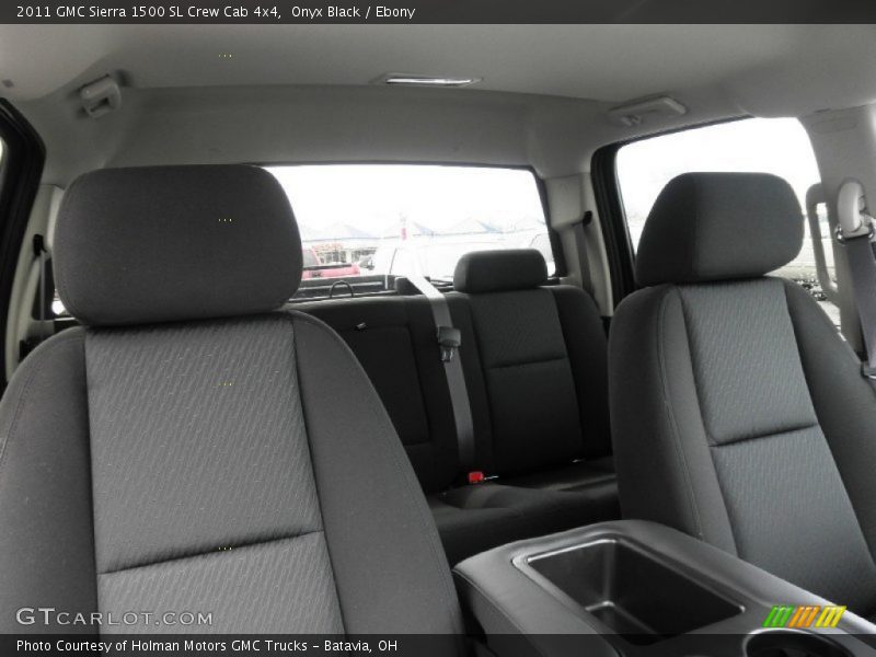 Onyx Black / Ebony 2011 GMC Sierra 1500 SL Crew Cab 4x4
