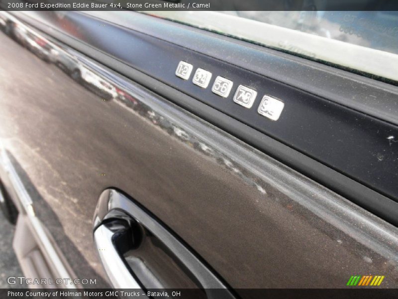 Stone Green Metallic / Camel 2008 Ford Expedition Eddie Bauer 4x4