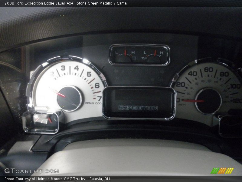 Stone Green Metallic / Camel 2008 Ford Expedition Eddie Bauer 4x4