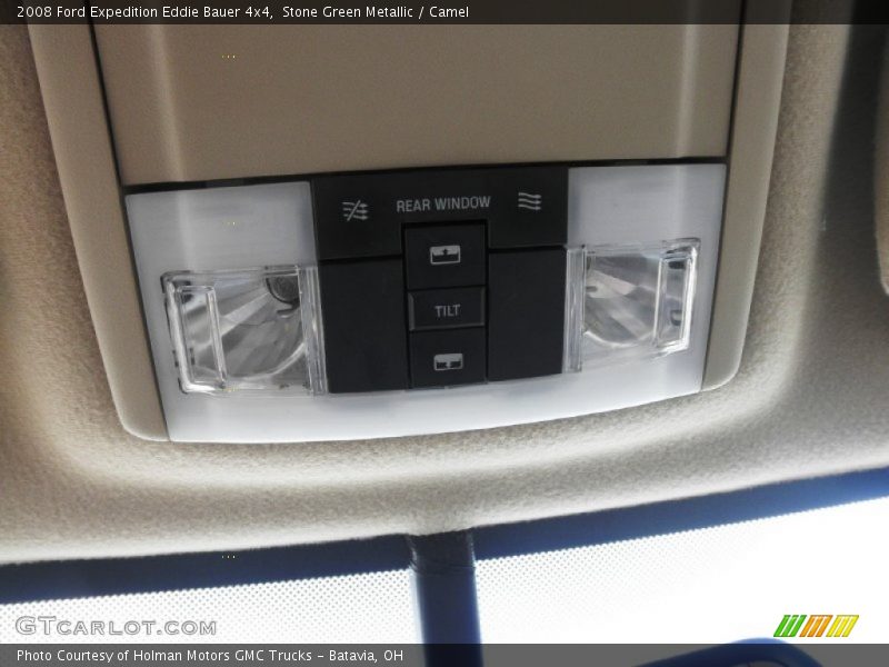 Stone Green Metallic / Camel 2008 Ford Expedition Eddie Bauer 4x4