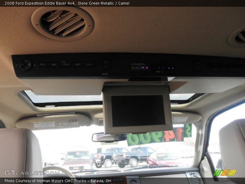 Stone Green Metallic / Camel 2008 Ford Expedition Eddie Bauer 4x4