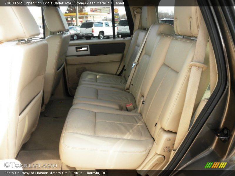 Stone Green Metallic / Camel 2008 Ford Expedition Eddie Bauer 4x4